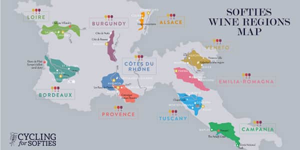 French wine regions map