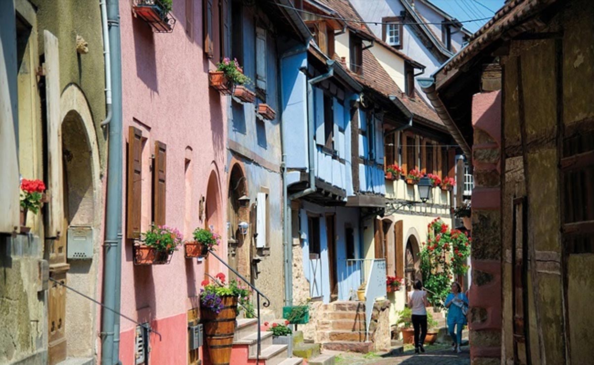 Alsace on the Route du Vin is a region steeped in history.