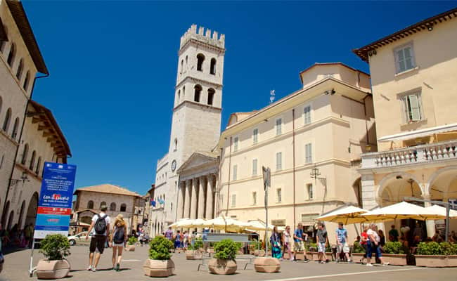 Assisi town centre