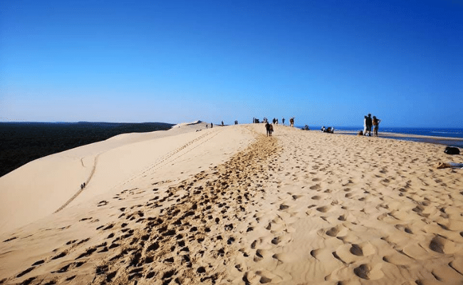 The Arcachon Round Trip – Dune du Pilat tour is a cycle route through the South Of France.