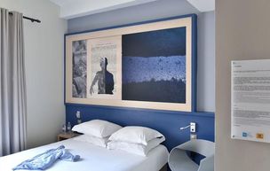Hotel Spa le Calendal bedroom