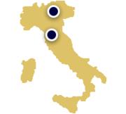 Italy Tour map