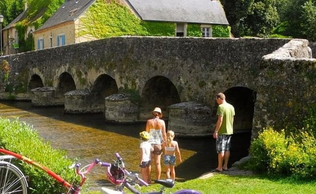 Cycling in the Mayenne