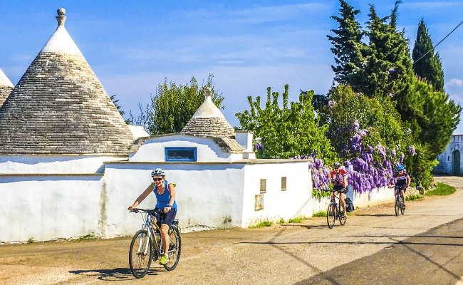 The Pedal Through Puglia tour is one of the Best Cycling Routes Italy.