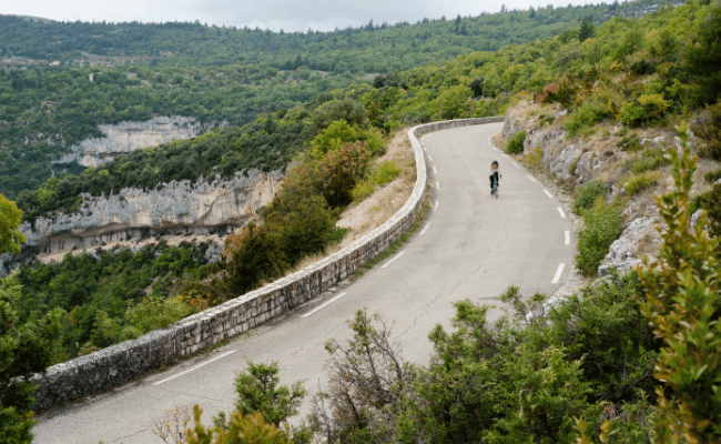 The St Remy Round Trip to Baux de Provence tour is a cycle route through the South Of France.